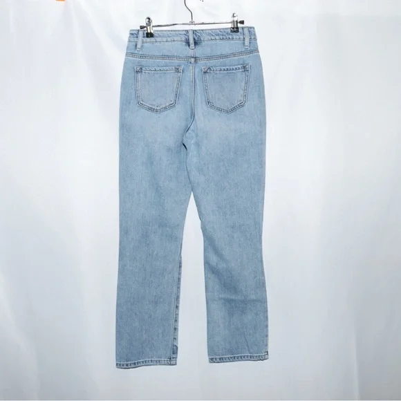 Encore Distressed Denim Jeans Size 5 - Picture 2 of 5